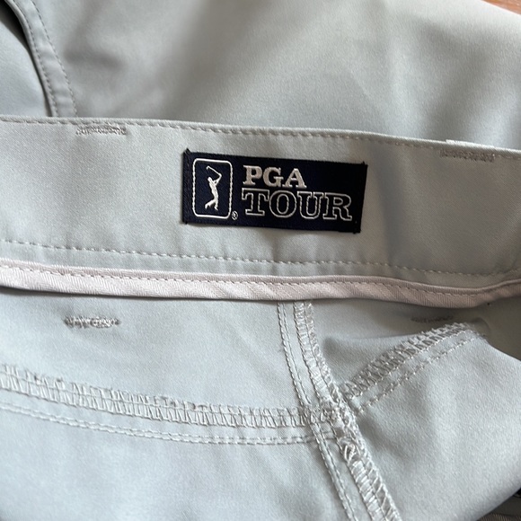 Light Grey PGA Tour Full Length Mens Pant Size 38x29 - Picture 5 of 6